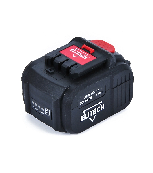 Аккумулятор Elitech 1820.06750014.4В 4.0А·ч Li-ion для ДА 14СЛК слайдер