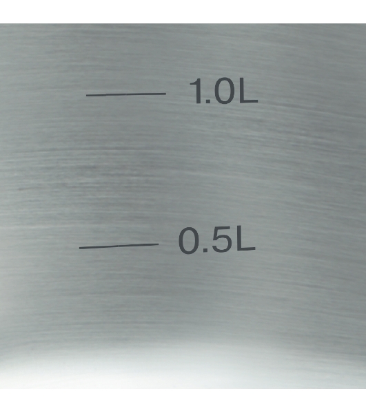 Кастрюля Rondell Point RDS-1312 4.8 л. d=24 см (с крышкой) сталь