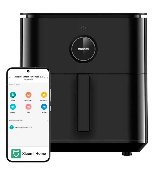 Аэрогриль Xiaomi Mi Smart Air Fryer 6.5L EU черный, 1800 Вт, 6.5 л, сенсор, 12 программ