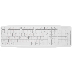Клавиатура проводная Smartbuy (SBK-210U-W) ONE 210 USB белая, фото 1