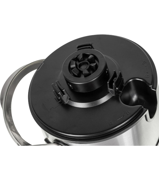 Кухонный комбайн Kitfort KT-1395 800Вт серебристый/черный