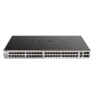 Коммутатор D-Link DGS-3130-54PS/B, 48×1 Гбит/с + 2×10 Гбит/с Base-T + 4×10 Гбит/с SFP+, управляемый