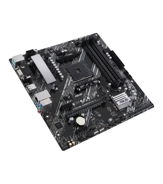Материнская плата ASUS PRIME A520M-A II/CSM, AM4, AMD A520, 4xDDR4, 4xSATA, 1xM.2, 1xPCI-E 3.0 x16, 2xPCI-E x1, 1xDP, 1xHDMI, 1xVGA, 1x 1Gb LAN, 2xUSB-A 2.0, 4xUSB-A 3.0, 3x3.5 мм, 7.1, mATX