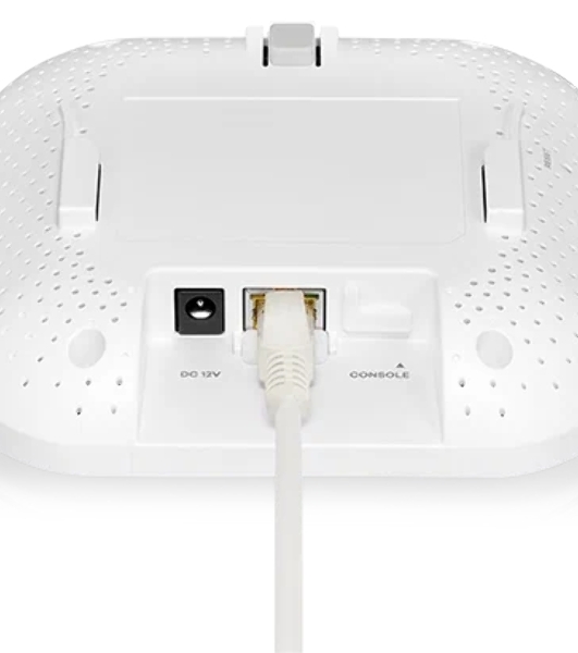 Точка доступа Zyxel NebulaFlex NWA90AX PRO, WiFi 6, 802.11a/b/g/n/ac/ax (2,4 и 5 ГГц), MU-MIMO, антенны 3x3, до 575+2400 Мбит/с, 1xLAN 2.5GE, PoE, защита от 4G/5G, БП в комплекте