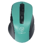 Мышь беспроводная Raskat M020W зеленый/черный, 2400 dpi, радиоканал, Bluetooth, USB, кнопки - 7, фото 1