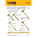 Кирка Denzel 700 г, фибергласовая обрезиненная рукоятка 385 мм, фото2