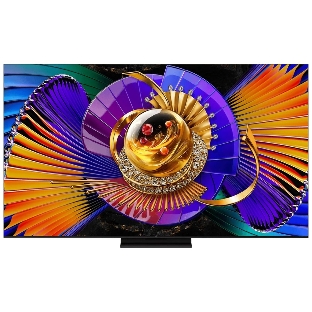 Телевизор TCL 75' 75C7L черный SQD-Mini QLED UHD 144Hz Smart TV Google TV 3GB/64GB