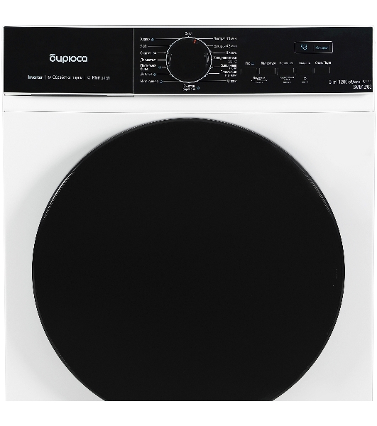 Стиральная машина Бирюса WM-SM812/03 белый, загрузка фронтальная 8 кг, 1200 об/мин, класс: А+++
