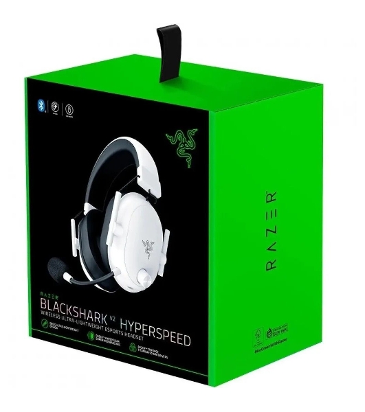 Гарнитура Razer Blackshark V2 HyperSpeed белый, беспроводная, Bluetooth, до 70 ч