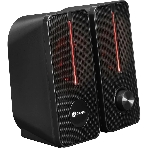 Акустическая система Оклик OK-120U 2.0 черный 6Вт, фото7
