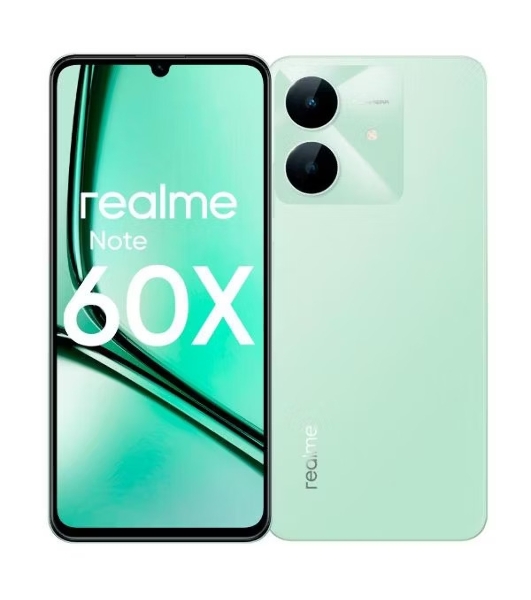 Смартфон Realme Note 60х RMX3938 3/64Gb, зеленый