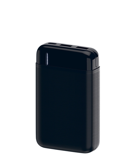 Внешний аккумулятор Maxvi PB10-07 10000 мАч, 2A, 2хUSB/Type-C/MicroUSB
