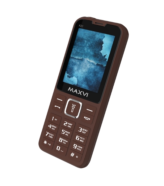 Мобильный телефон Maxvi K21 шоколадный