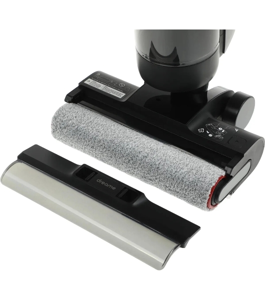 Пылесос моющий Dreame Wet and Dry Vacuum H12 Pro серый, питание от аккумулятора, 300 Вт, уборка влажная/сухая, пылесборник 0,9 л, работа от АКБ max - 35 мин
