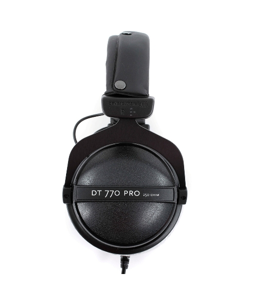 Проводные наушники Beyerdynamic DT 770 PRO (250 Ohms) черный, полноразмерные, Jack 6.35/3.5 мм