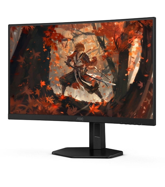 Монитор 27' AOC CQ27G4X VA 2560x1440, 180 Гц, 0.5 мс, 16:9, 300 кд/м², 4000:1, 1500R, 2xHDMI, 1xDP, изогнутый 1500R, черный