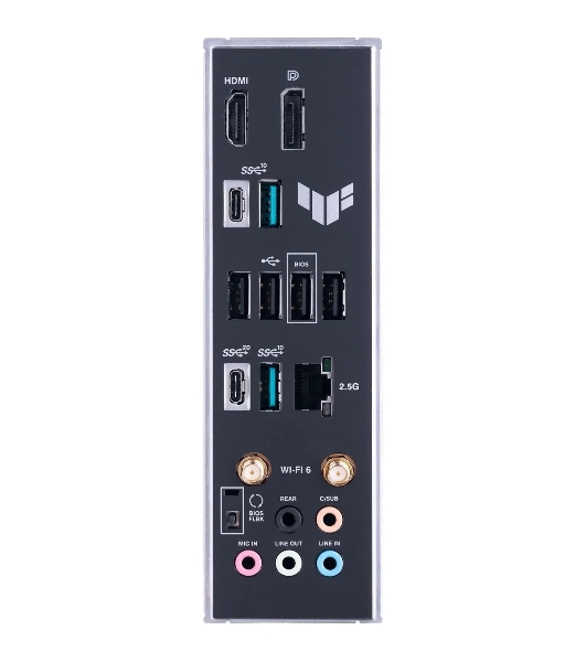 Материнская плата ASUS TUF GAMING B650-PLUS WIFI, AM5, AMD B650, 4xDDR5, 4xSATA, 3xM.2, 1xPCI-E 4.0 x16, 1xPCI-E 4.0 x4, 2xPCI-E x1, 1xHDMI, 1xDP, 1x 2.5Gb LAN, 2xUSB-A 3.2 Gen 2, 4xUSB-A 2.0, 1xUSB-C 3.2 Gen 2, 5x3.5 мм, 7.1, ATX