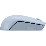 Мышь беспроводная Lenovo 300 светло-голубой, 1000 dpi, радиоканал, USB, кнопки - 3, фото4
