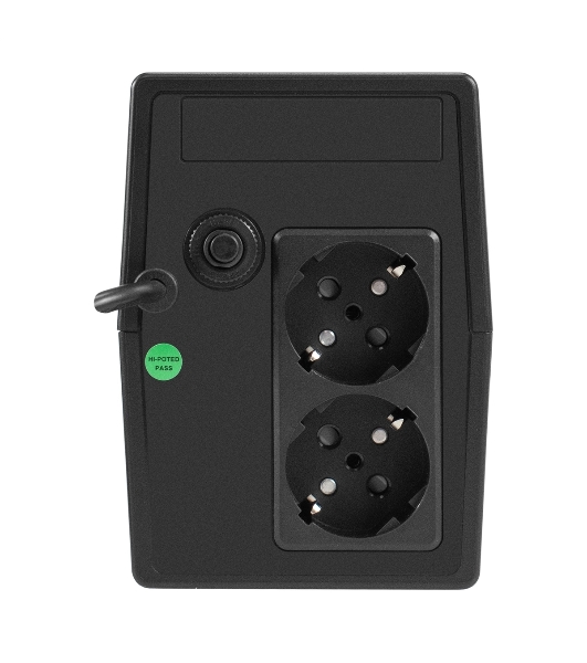 Источник бесперебойного питания ExeGate Smart LB-850.LCD.AVR.2SH (850VA/510W, LCD, AVR, 2*Schuko, батарея 12V 9Ah, черный)