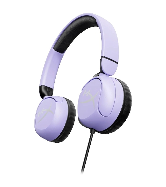 Гарнитура HyperX Cloud Mini Multi Lavender, беспроводная + проводная, Bluetooth, до 25 ч