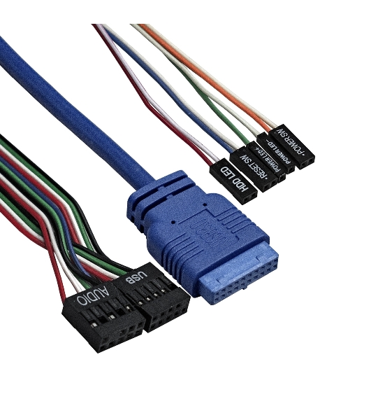 Компьютерный корпус Desktop ExeGate MI-207U-400W-8 (miniITX/mATX, БП M400 с вент. 8см, 1*USB+1*USB 3.0, аудио, черный)