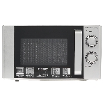 Микроволновая печь CASO M 20 Ecostyle Pro серебристый/черный, 20 л, 800 Вт, переключатели - поворотный механизм, фото 1