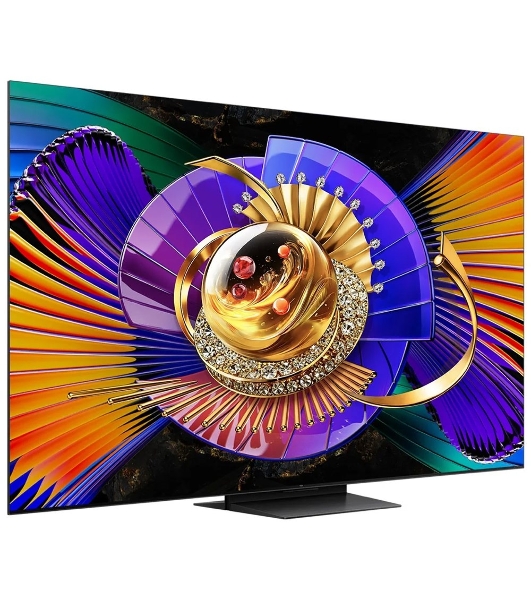 Телевизор TCL 75' 75C7L черный SQD-Mini QLED UHD 144Hz Smart TV Google TV 3GB/64GB
