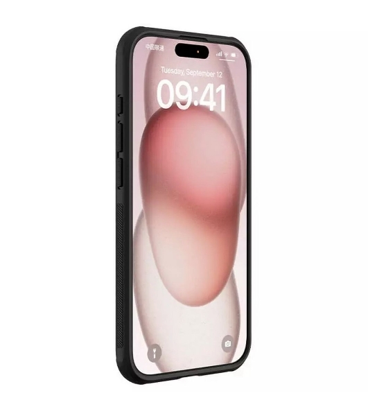 Чехол Super Frosted Shield Pro, черный, (AP IP15 Pro)