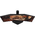 Монитор 27' AOC CQ27G4X VA 2560x1440, 180 Гц, 0.5 мс, 16:9, 300 кд/м², 4000:1, 1500R, 2xHDMI, 1xDP, изогнутый 1500R, черный, фото4