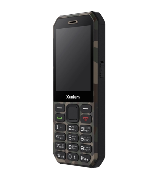 Мобильный телефон Xenium X300 зеленый камуфляж