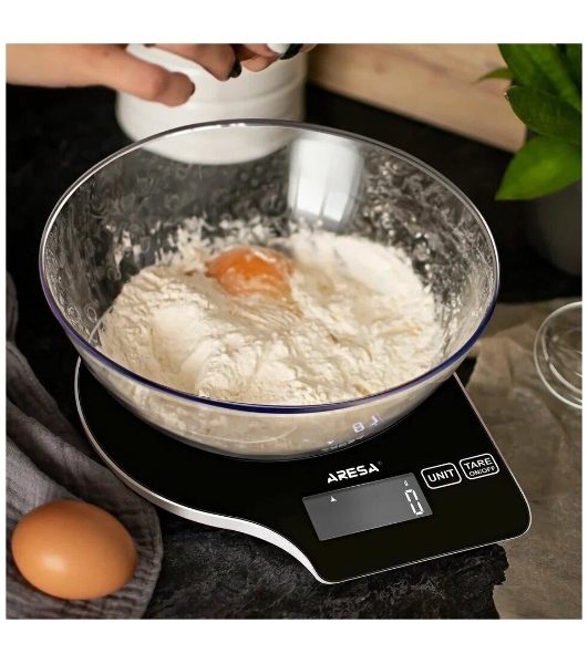 Весы кухонные ARESA AR-4301 электрон.5 кг, съемная чаша