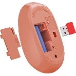 Мышь беспроводная Defender Smart MM-396 красный, 1600 dpi, радиоканал, Bluetooth, USB, кнопки - 3, фото3