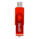 Флешка USB Smartbuy Twist Red (SB064Gb3TWR), 64Gb, USB 3.0/3.1, R/W 70/40, красный, фото4