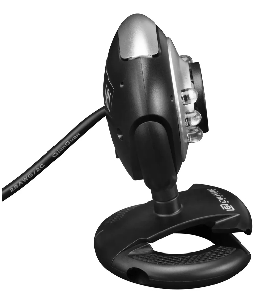 Веб-камера OKLICK OK-C8825 640x480, 30 кадр/с, USB Type-A, микрофон, черный/белый