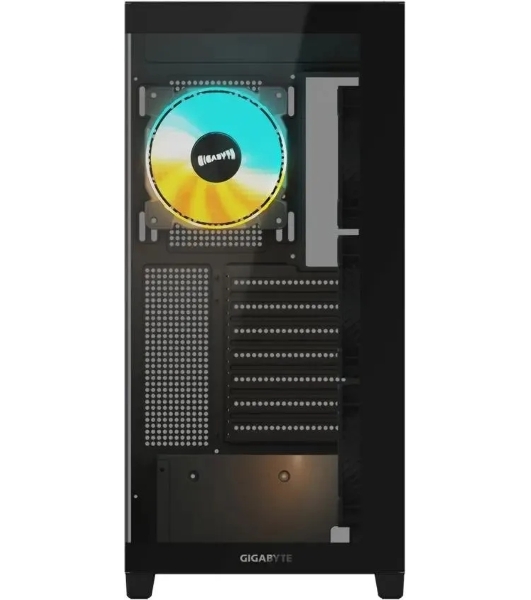 Компьютерный корпус Gigabyte Gb-C500P ST черный без БП ATX 3x120мм 6x140мм 2xUSB 3.0 1xUSB3.1 audio bott PSU
