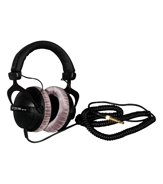 Проводные наушники Beyerdynamic DT 770 PRO (250 Ohms) черный, полноразмерные, Jack 6.35/3.5 мм