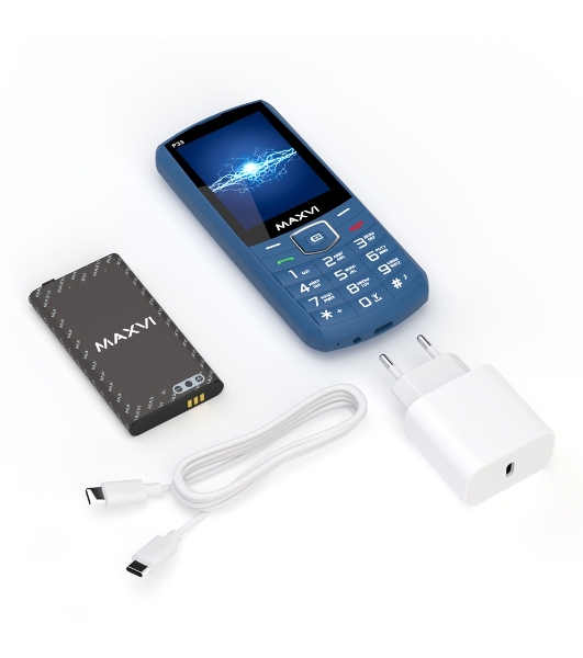 Мобильный телефон Maxvi P33 маренго
