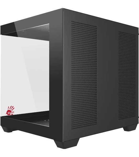 Компьютерный корпус Bloody CC-121 черный без БП mATX 7x120мм 1xUSB 2.0 1xUSB 3.0 audio