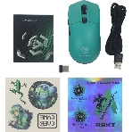 Мышь беспроводная/проводная Raskat MG006TR зеленый, 26000 dpi, радиоканал, Bluetooth, USB, кнопки - 6, фото5