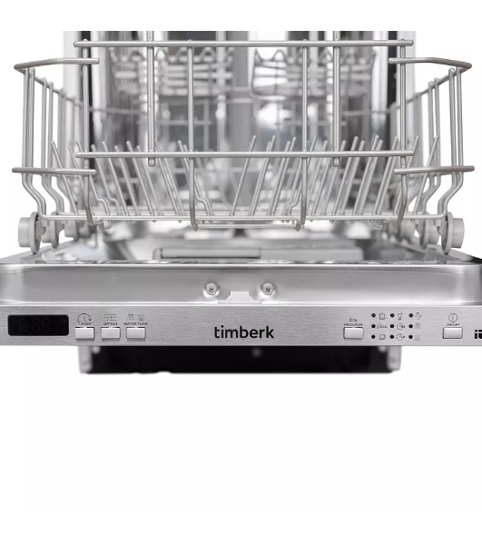 Посудомоечная машина Timberk Set&Dry T-DW45BI103 серебристый (узкая)