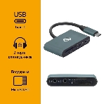 Кард-ридер Digma CR-СA2512-G/темно-серый/SD/TF/micro-SD/USB Type-C/алюминий, фото9