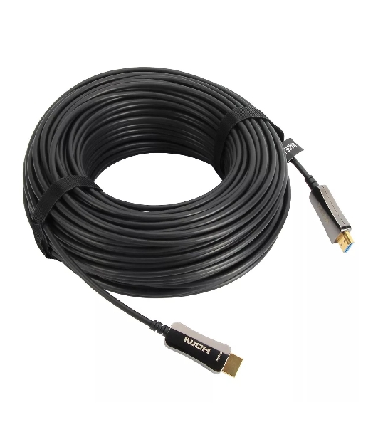 Активный оптический кабель HDMI 19M/M,ver. 2.0, 4K@60 Hz 40m VCOM