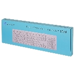 Клавиатура проводная Oklick 500M, USB, белый, фото7