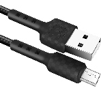 Кабель Defender F181, USB 2.0 (AM) - microUSB 2.0 (BM), 1 м, 2.4А, нейлоновая оплетка, черный, фото 1