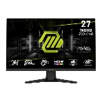 Монитор 27' MSI MAG 274QF X24 IPS 2560x1440, 240 Гц, 0.5 мс, 16:9, 250 кд/м², 2xHDMI 2.0b, DP 1.4a, 3.5 мм, FreeSync, полуматовый экран, черный, фото 1