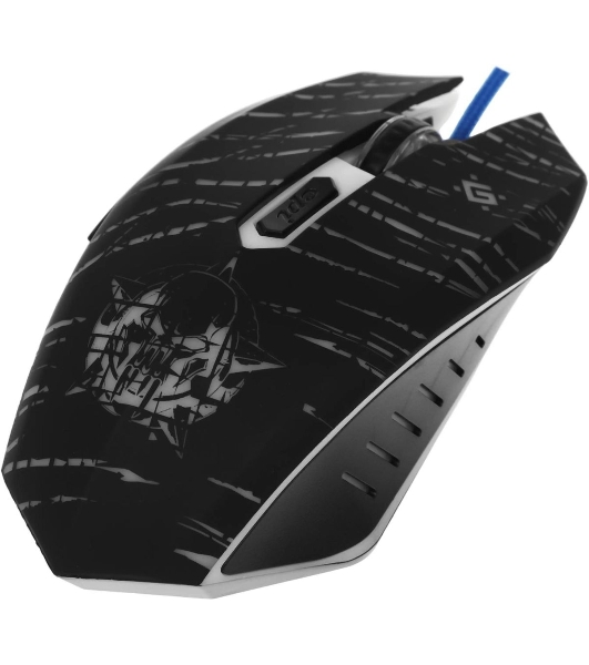 Мышь проводная Defender Dark Agent GM-590L черный, 12800 dpi, USB, кнопки - 6