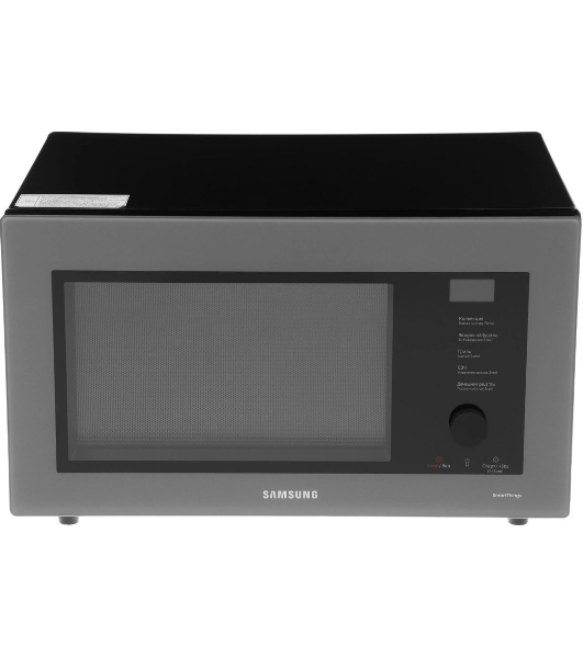 Микроволновая печь Samsung MC32DB7746KC/BW антрацит, 32 л, 1400 Вт, переключатели - сенсор, поворотный механизм