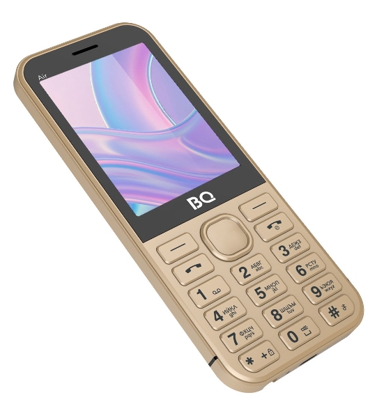 Мобильный телефон BQ 2843 Air золотистый