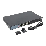 Коммутатор EKF TSX-U-2GX/SFP-16GTP-R, 16×1 Гбит/с PoE + 2×1 Гбит/с SFP, неуправляемый, фото7