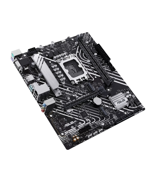 Материнская плата ASUS PRIME H610M-A-CSM, LGA 1700, Intel H610, 2xDDR5, 4xSATA, 2xM.2 PCIe 3.0 (x2, x4), 1xPCIe 4.0 x16, 1xPCIe x1, 1xHDMI, 1xDP, 1xVGA, 2xUSB-A 3.2 Gen 2, 4xUSB-A 2.0, 1x 1Gb LAN, 3x3.5 мм, 7.1, mATX
